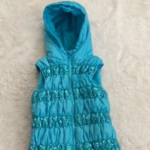 Blue vest